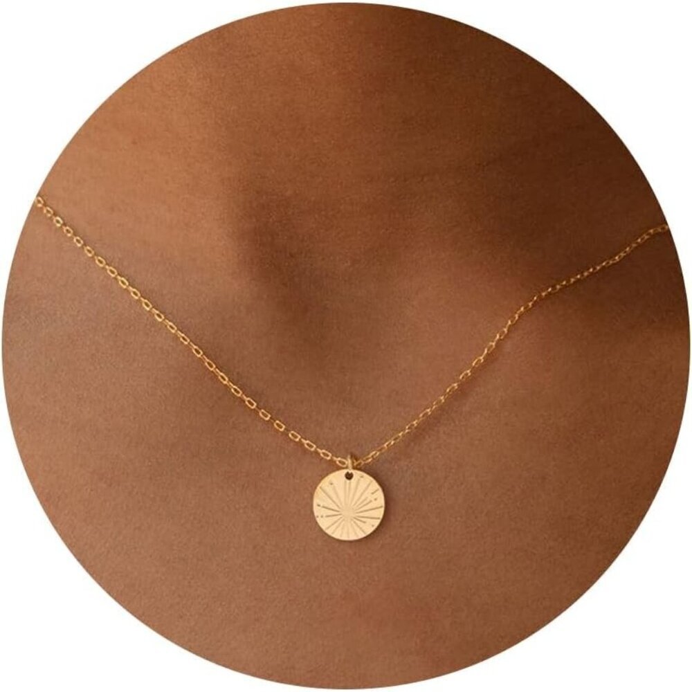 ⚡Sun Moon Sunlight Evil Eye Infinity Italian Horn Softball Compass elegant